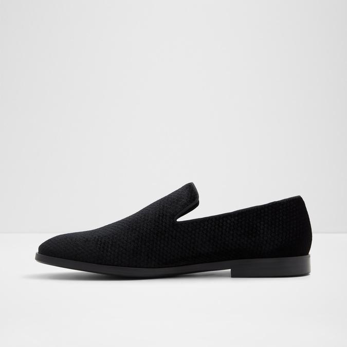 Bowyn Men's Black Loafers image number 3