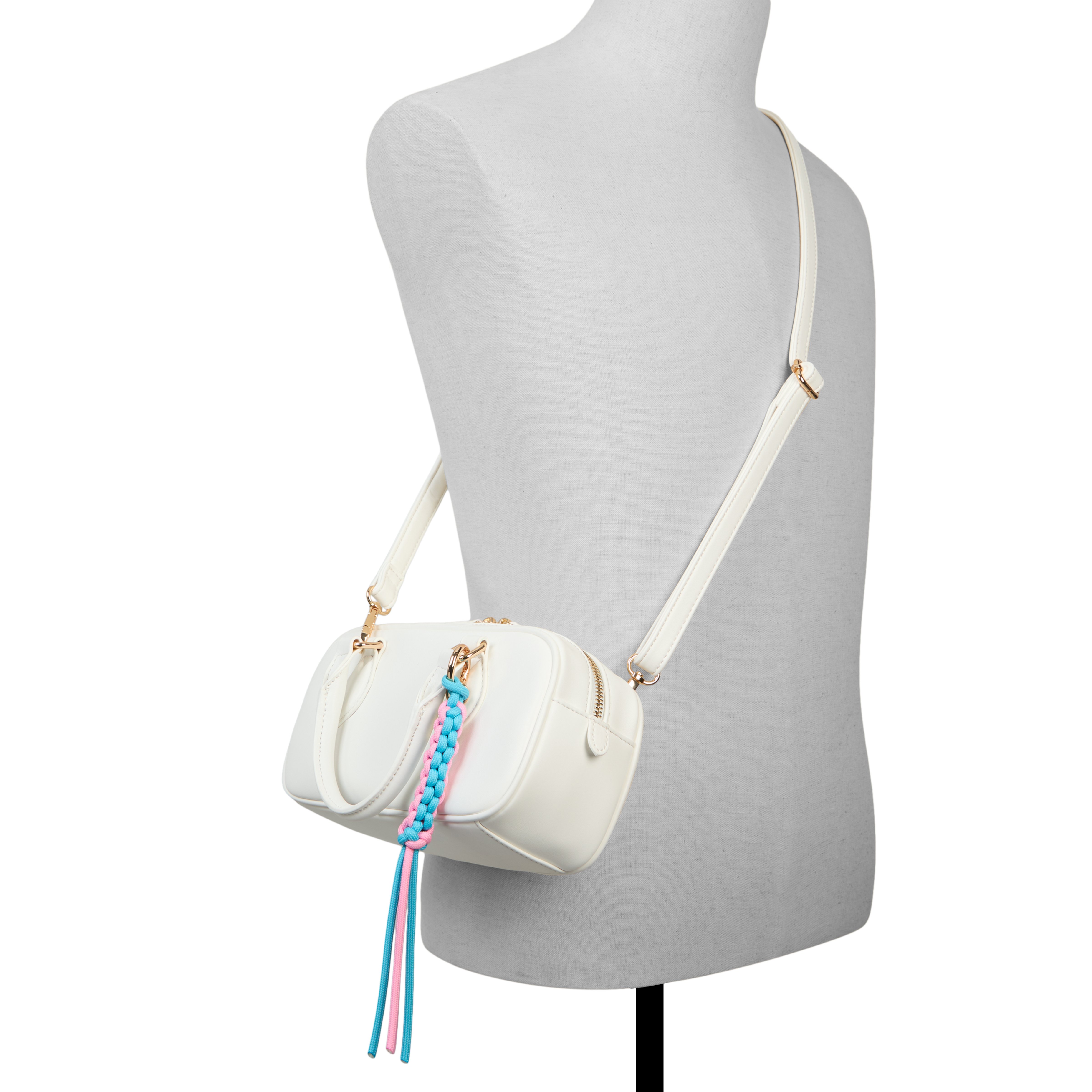 Sawyerr Women's White Satchel image number 3