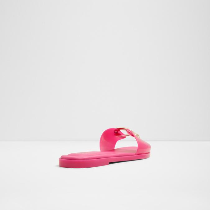 Jellyicious Women's Pink Flat Sandals image number 2
