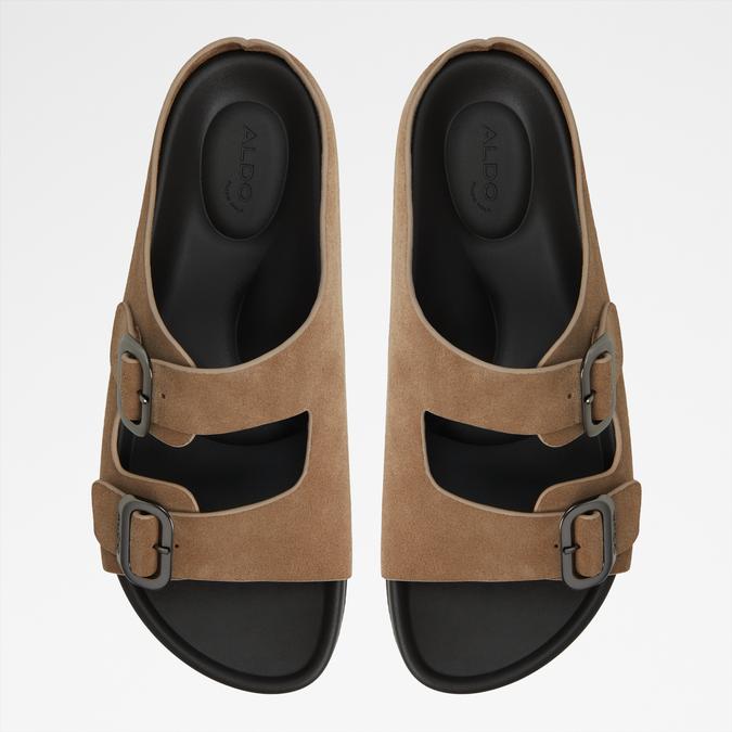 Kennebunka-In Men's Brown Strap Sandals