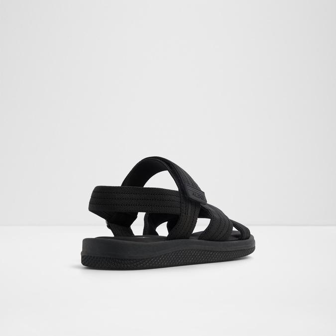 Keva-In Men's Black Strap Sandals image number 2