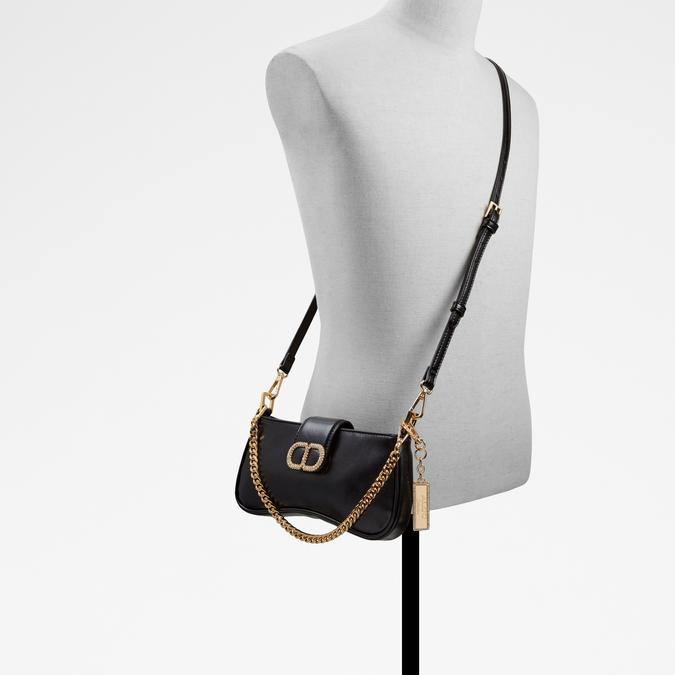 Small Metro Nylon Shoulder Bag in Black | MZ Wallace