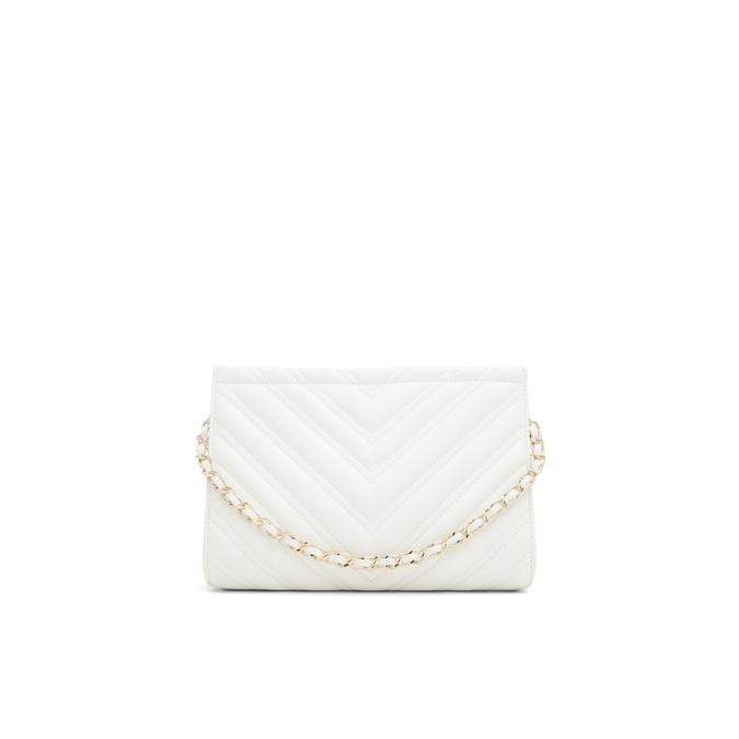 Aldo white clutch sale