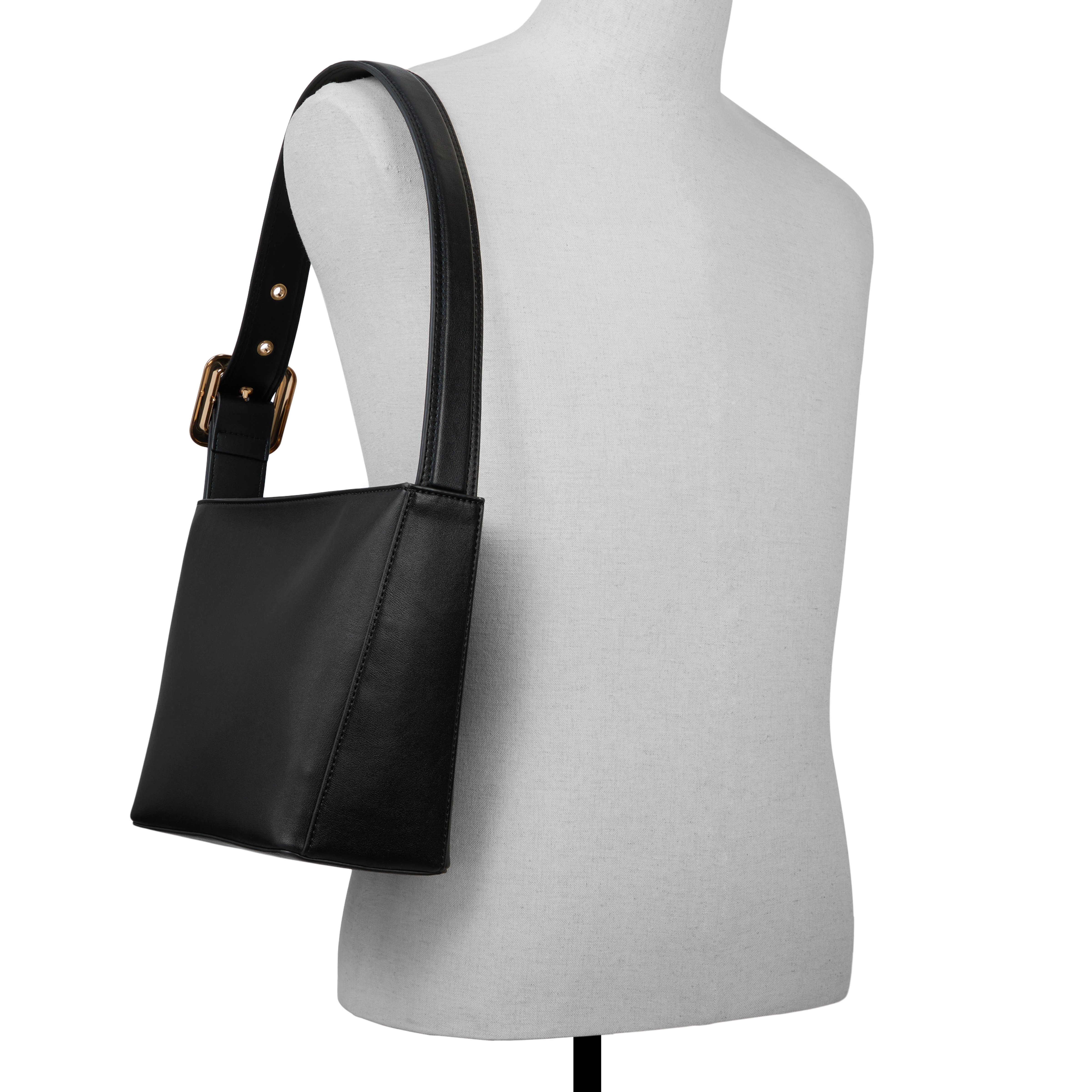 Sadiee Women's Black Shoulder Bag image number 3