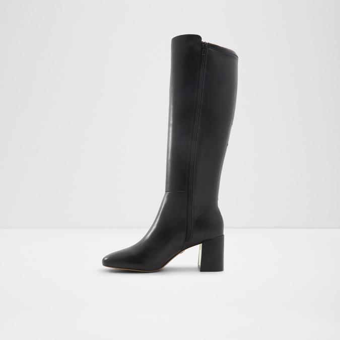 Sevorebaen Women's Black Knee Length Boots image number 2