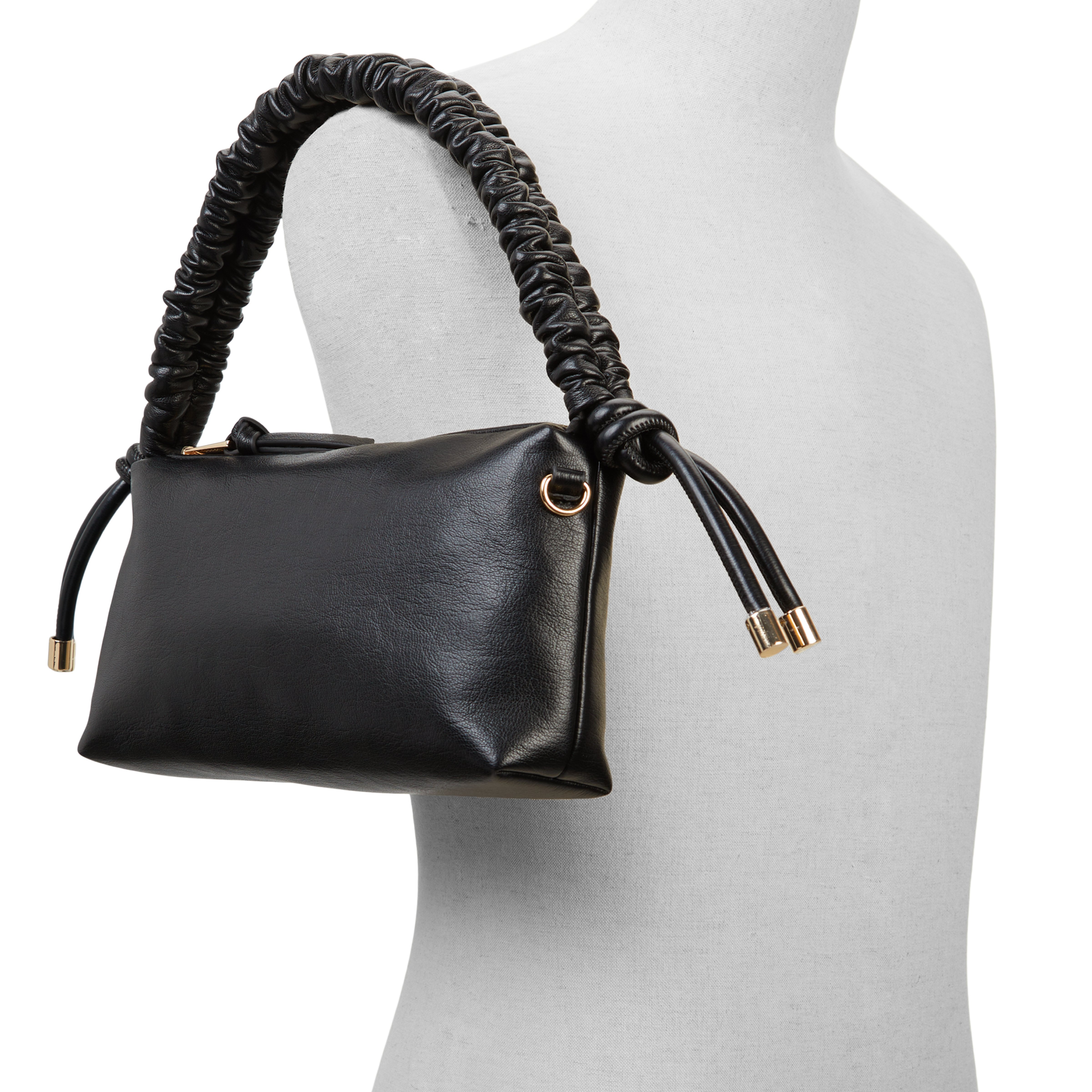 Kendy Women's Black Shoulder Bag image number 4