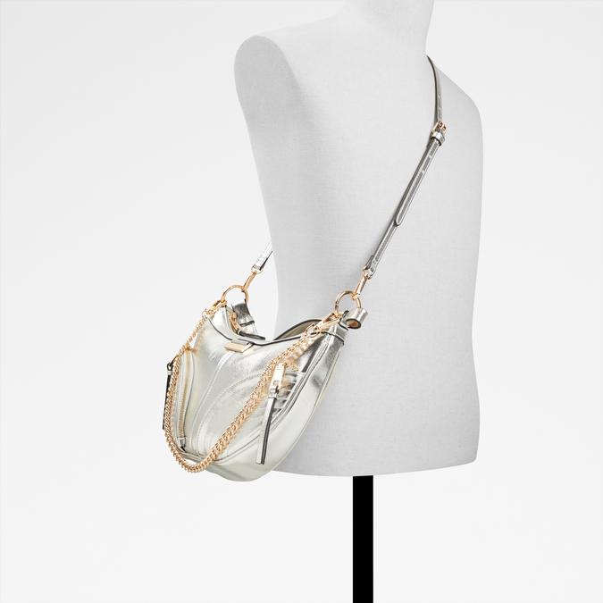 Berany Women's Silver Shoulder Bag image number 5