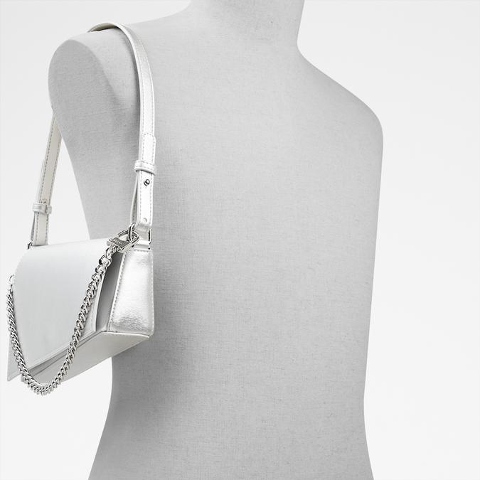 Stassiae Women's Silver Shoulder Bag image number 5