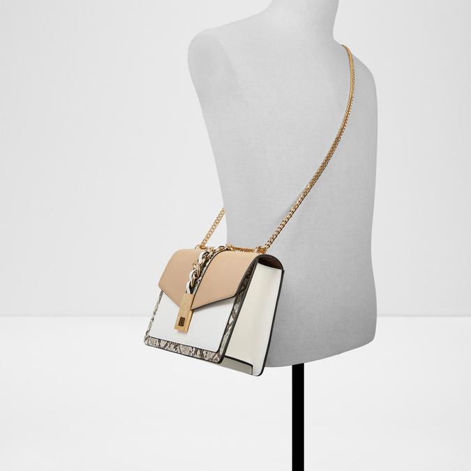 Annonanaa Women's White Cross Body image number 3