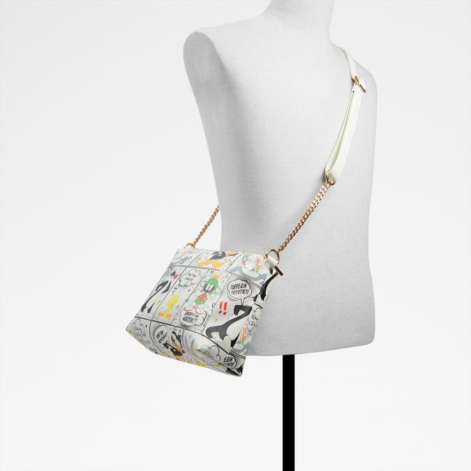 Looneytunestote Women's White Satchel image number 5