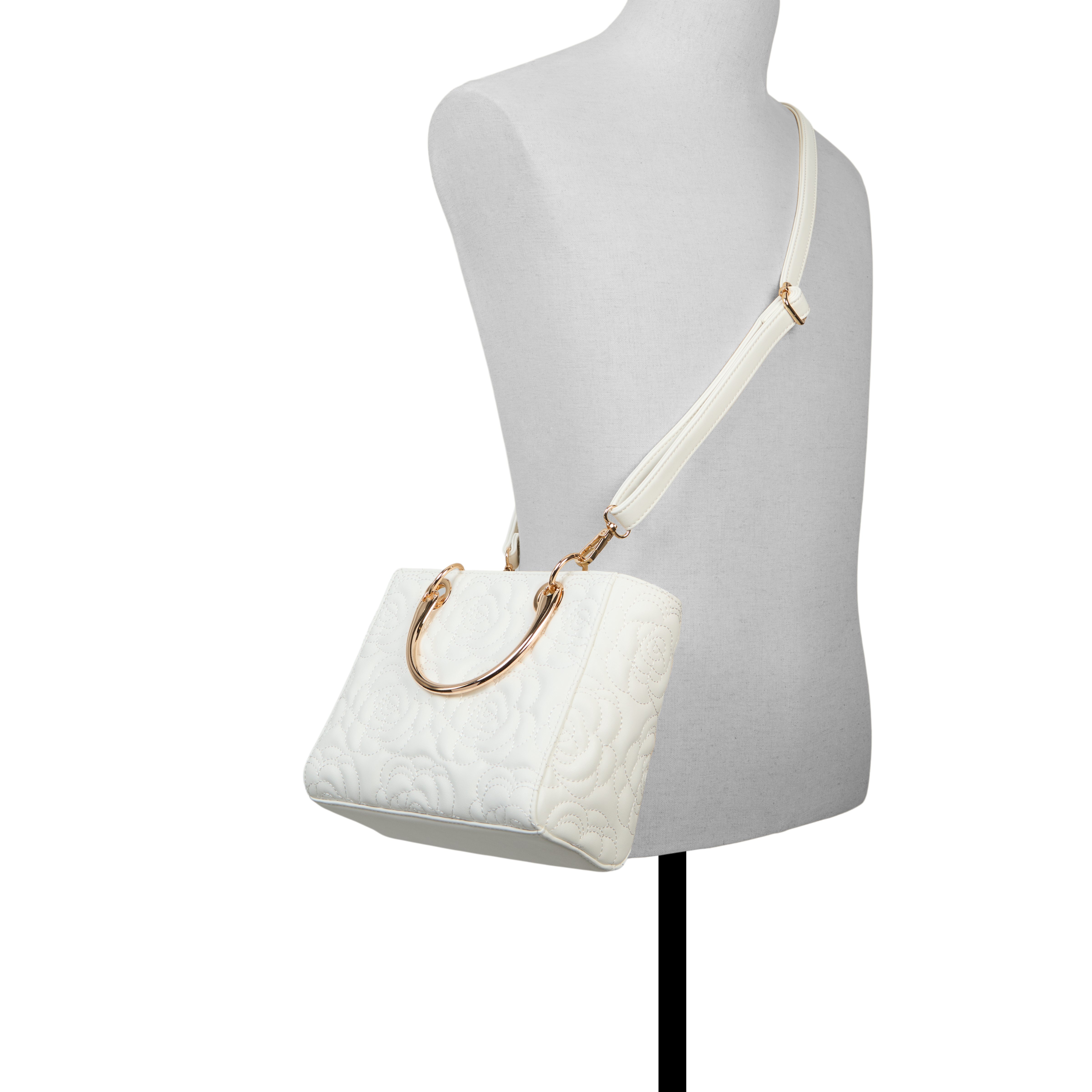 Izzyy Women's White Top Handle image number 3