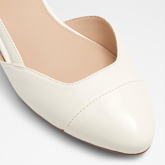 Clementinne-In Women's White Pumps image number 5