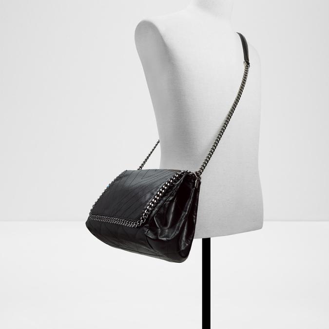 Jadey Women's Black Shoulder Bag image number 3