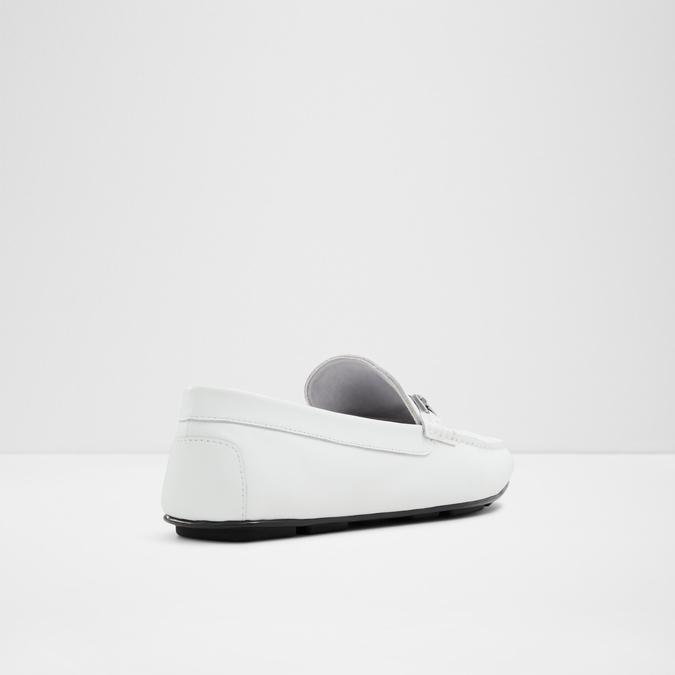 Spanner Men's White Moccasins image number 2