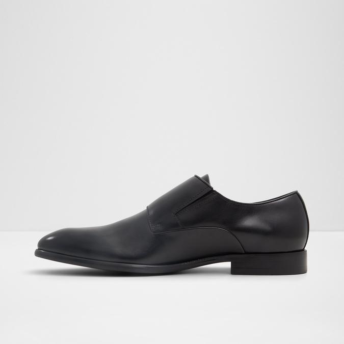 Neco Men's Black Loafers image number 3