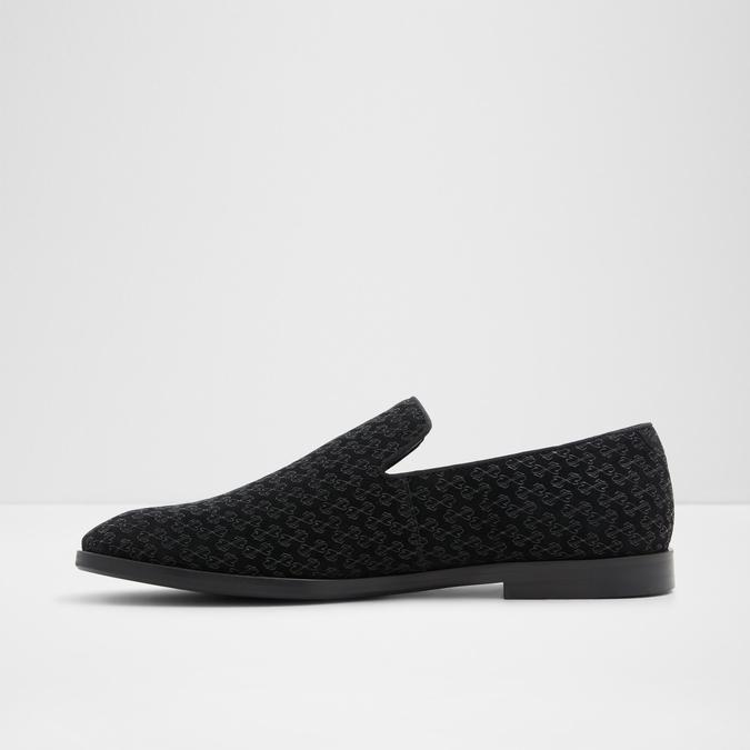 Bowyn Men's Black Loafers image number 3