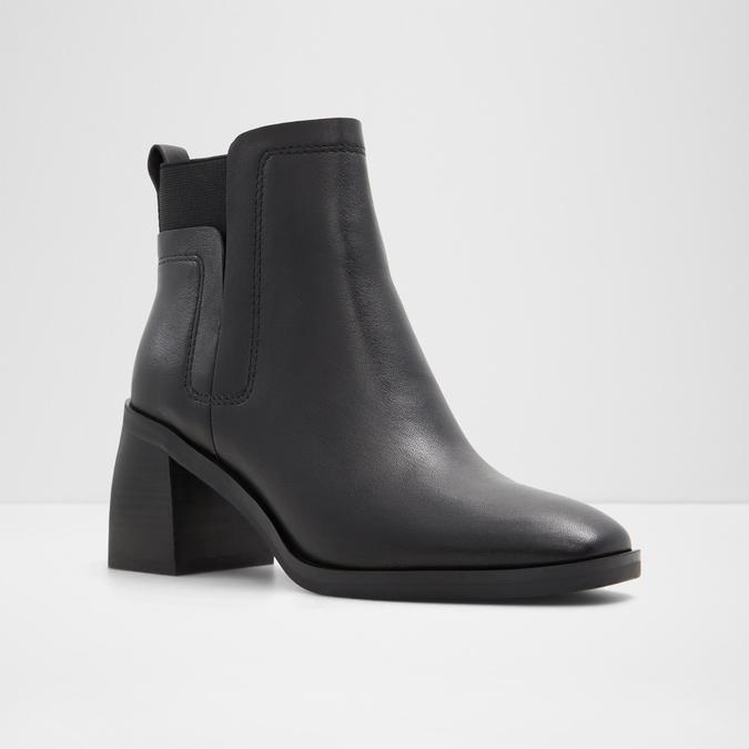 Uneliveth Women's Black Ankle Boots image number 4