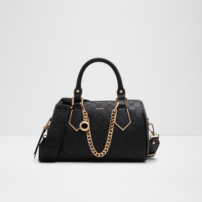 Lapilli Women's Black Barrel Bag image number 0