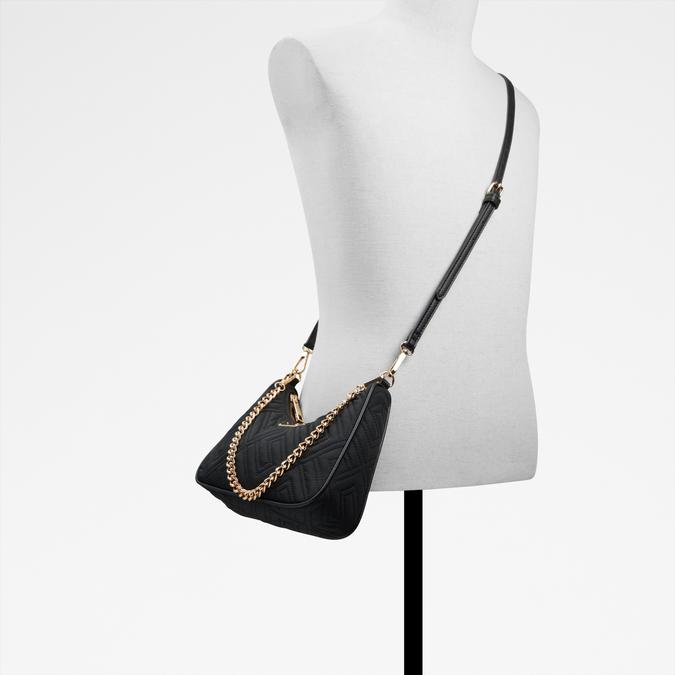 Azuline Women's Black Shoulder Bag image number 4