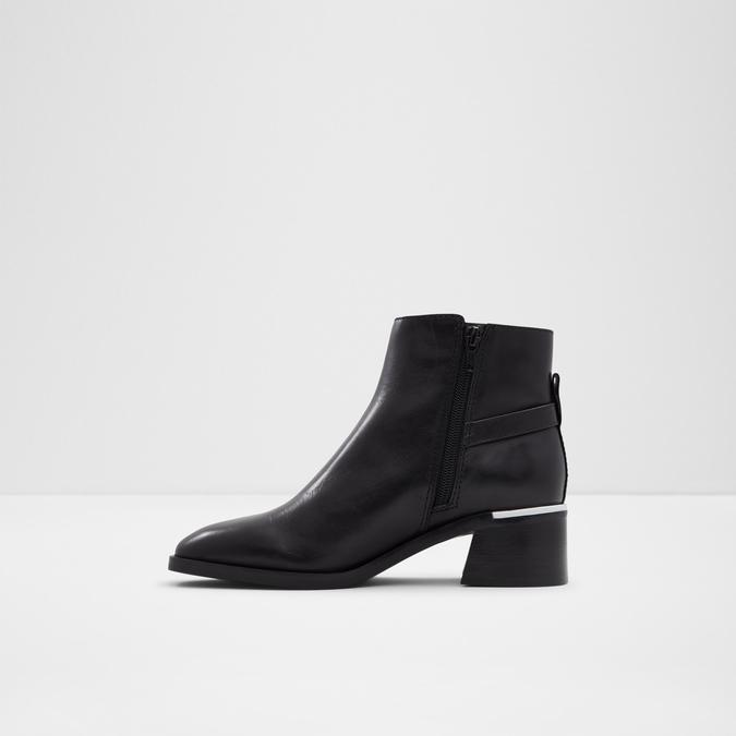 Siraveth Women's Black Ankle Boots image number 3