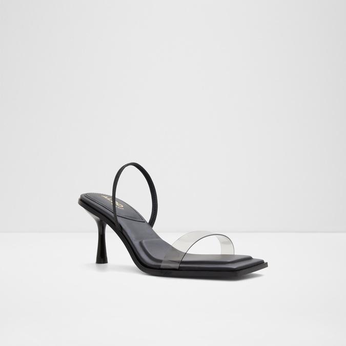 Bcbgmaxazria Women's Favari Mid Heel Dress Sandal Women's Shoes In Black  Patent Leather | ModeSens