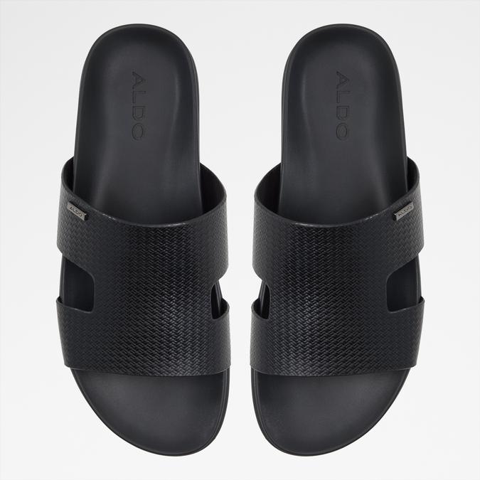 Mondi-In Men's Black Strap Sandals