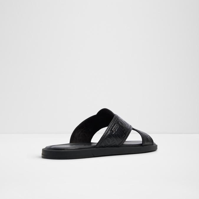 Olinoa-In Men's Black Strap Sandals image number 2