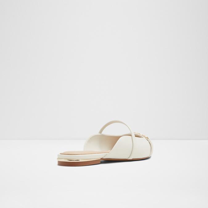 Marylune Women's White Ballerinas image number 2