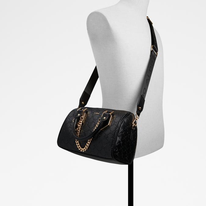 Lapilli Women's Black Barrel Bag image number 3