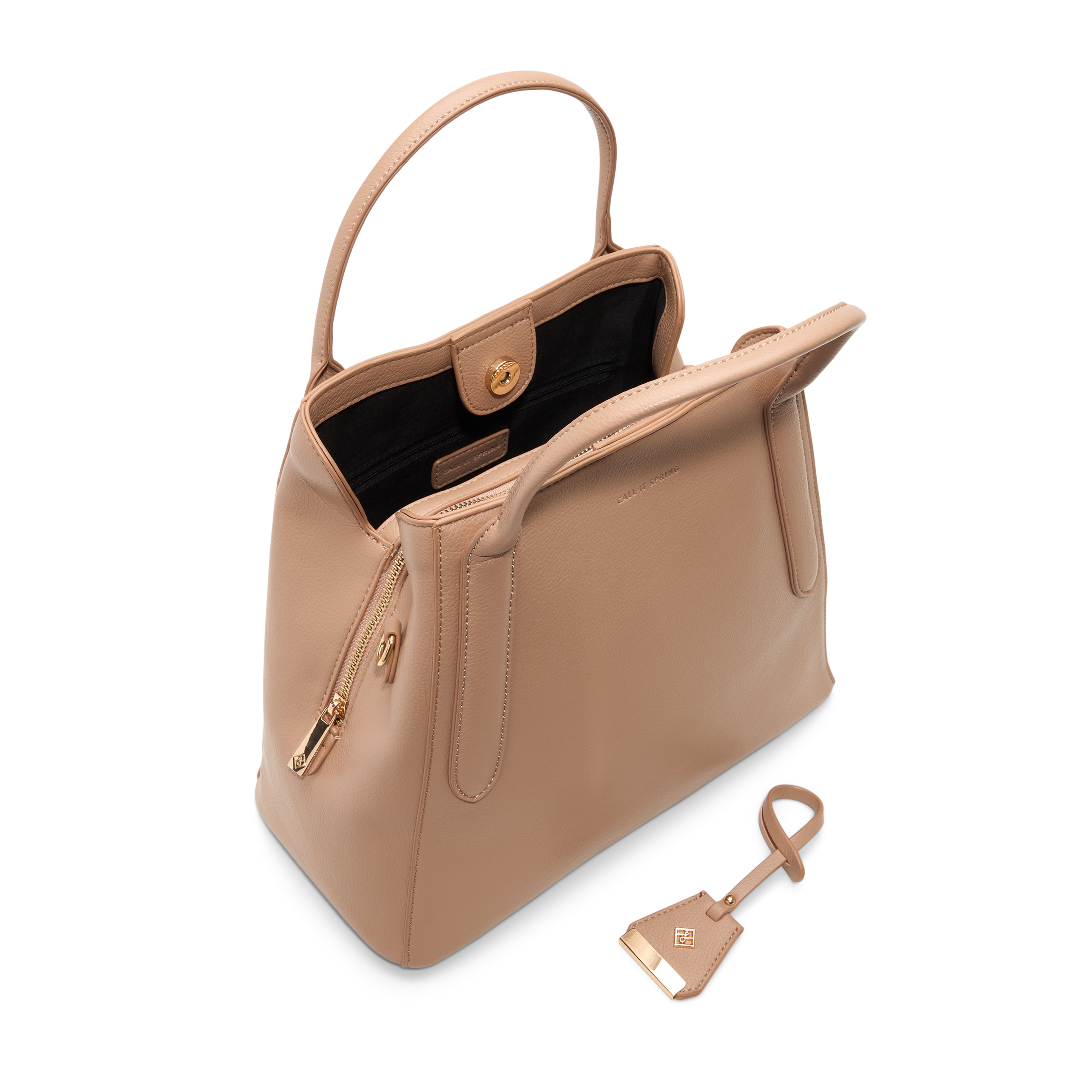 Lopburi Women's Beige Satchel image number 2