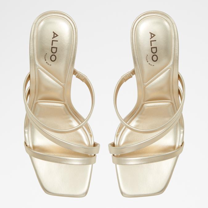 Jewella-In Women's Champagne Dress Sandals