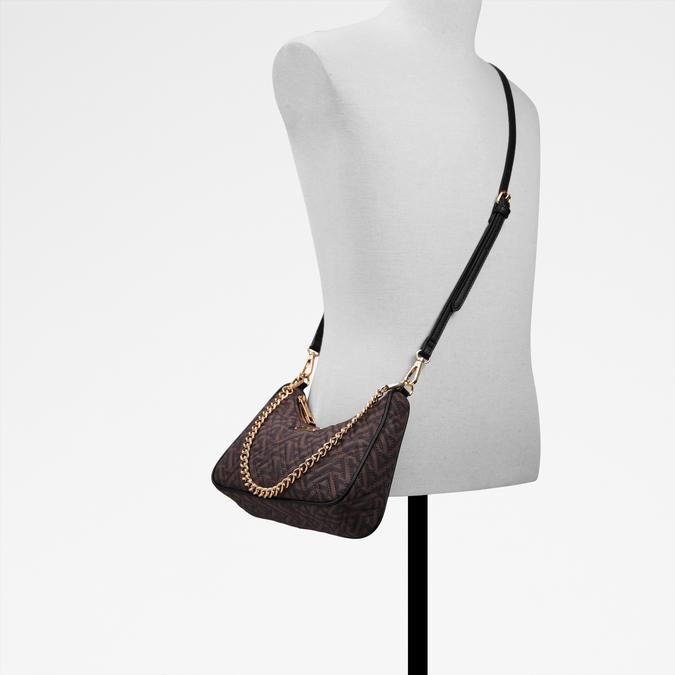 Azuline Women's Brown Shoulder Bag image number 4