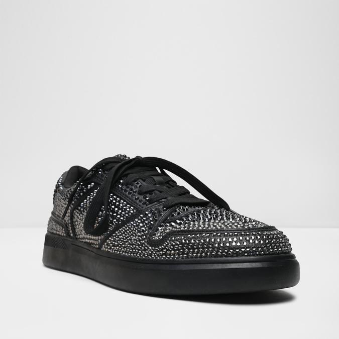 Zethan_Sea-In Men's Black Low-Top image number 4