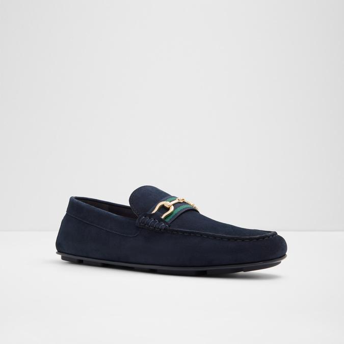 Spanner Men's Navy Moccasins image number 4