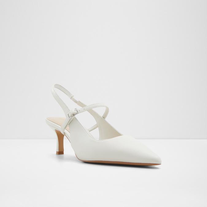 Elodia Women's White Pumps image number 4