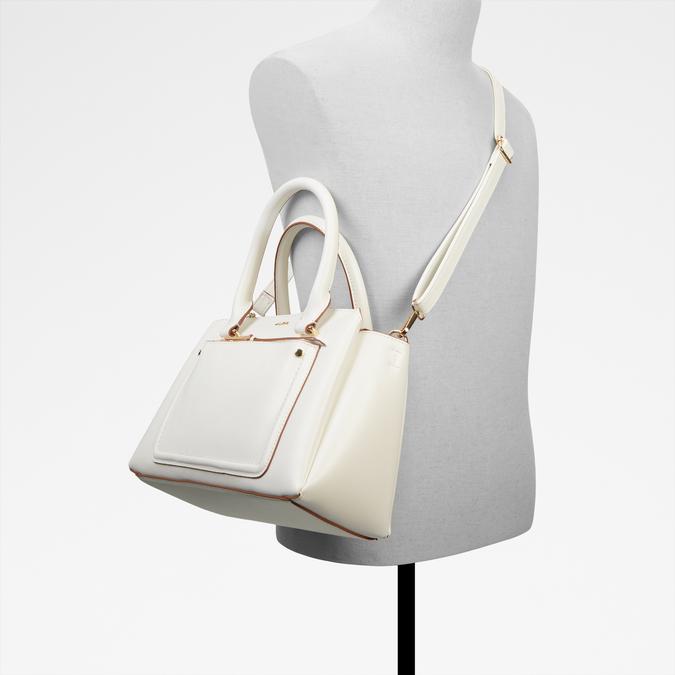 Kederasean Women's White Satchel image number 4