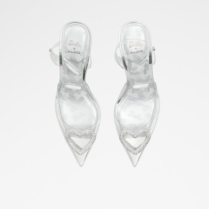Barbieslingb Women's Silver Dress Sandals image number 2