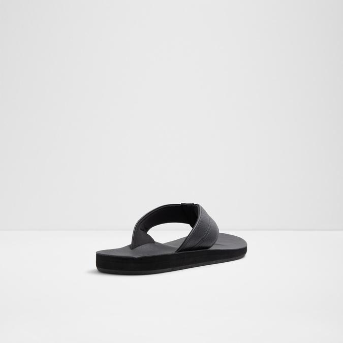 Haciendo Men's Black Thong Sandals