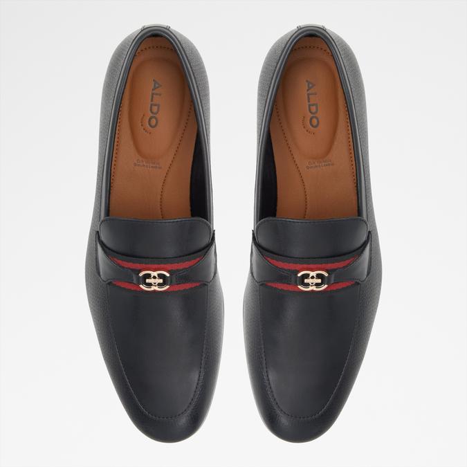 Leopaul Men's Black Loafers image number 1