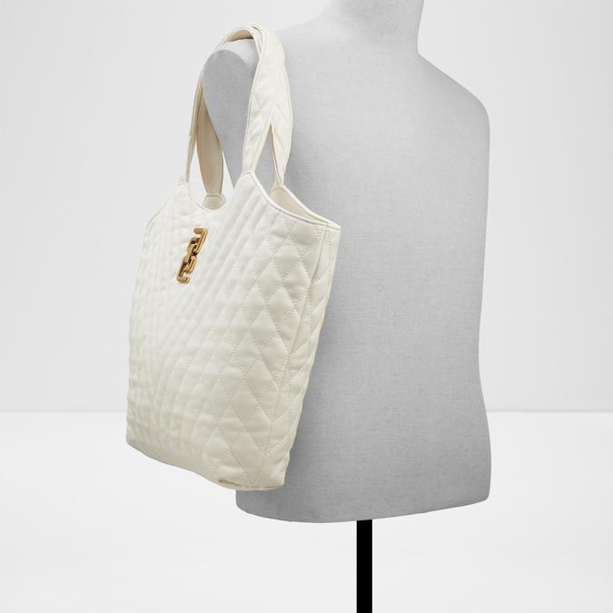 Zinisaax Women's White Satchel image number 3