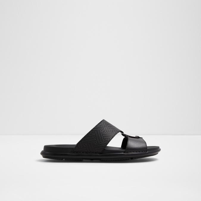 Saluma-In Men's Black Strap Sandals