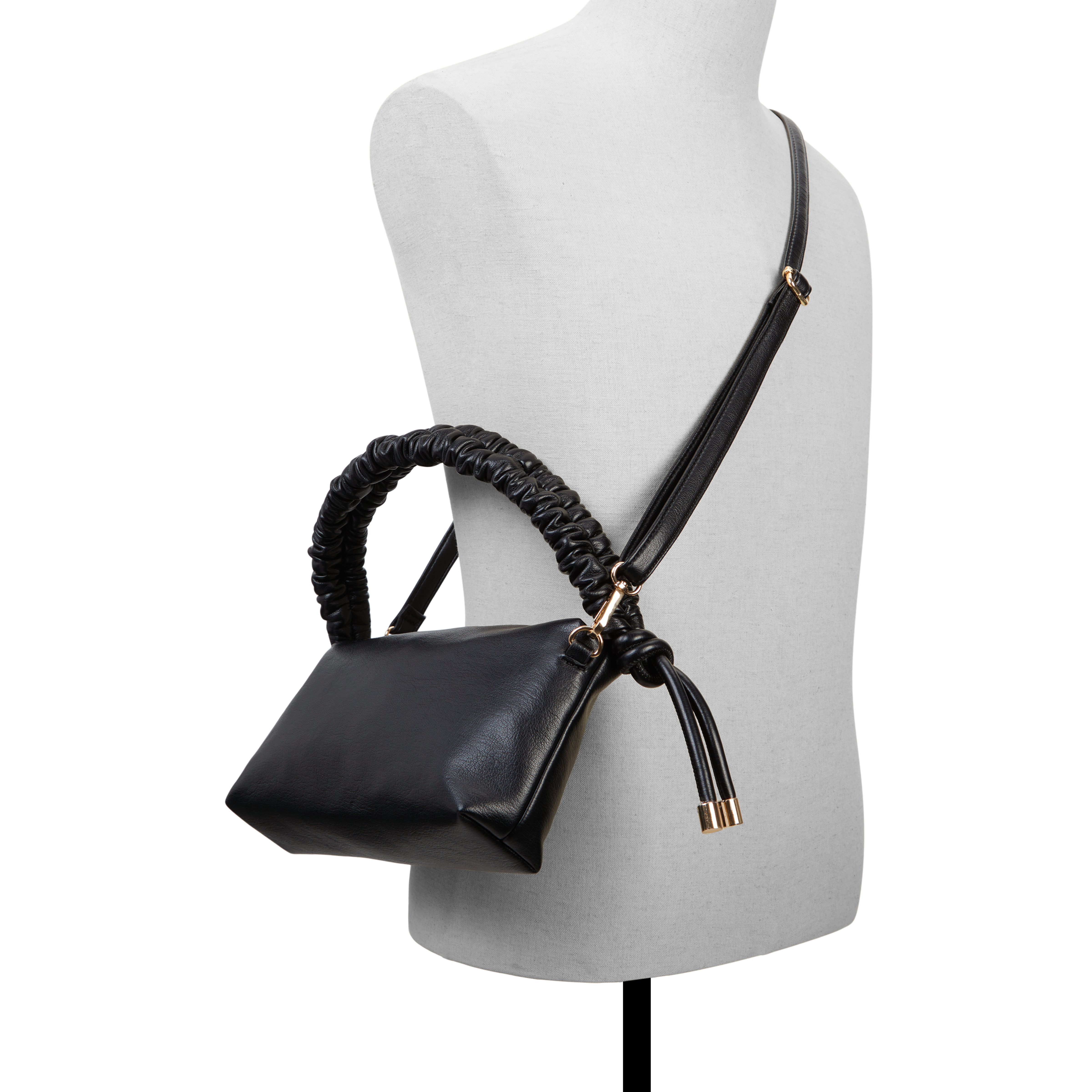 Kendy Women's Black Shoulder Bag image number 3