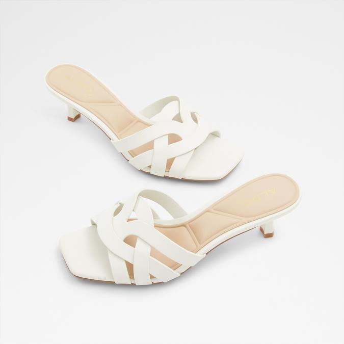 Etharedan Women's White Dress Sandals image number 0