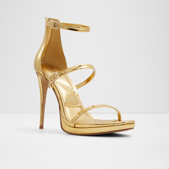 Levissa Women's Gold Dress Sandals image number 5