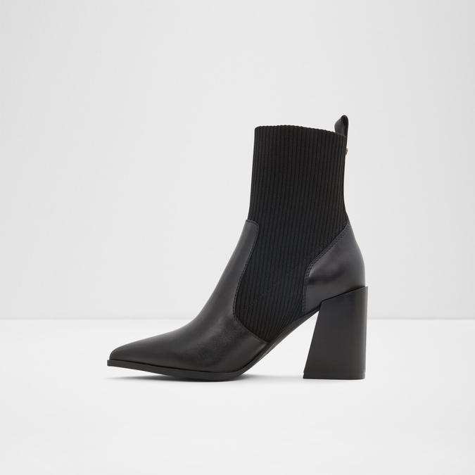 Ganina Women's Black Ankle Boots image number 3