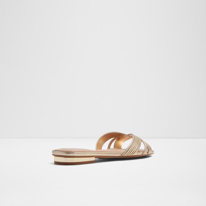 Lota Women's Gold Flat Sandals image number 2