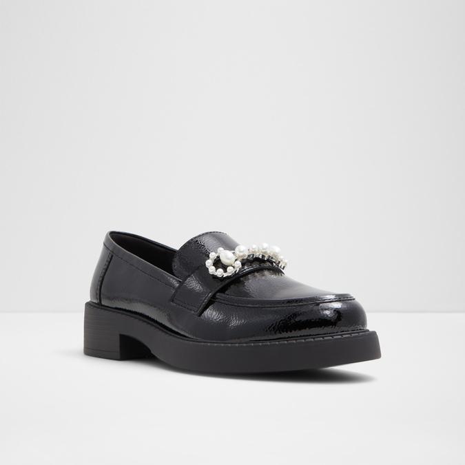 Dinara Women's Black Loafers image number 4