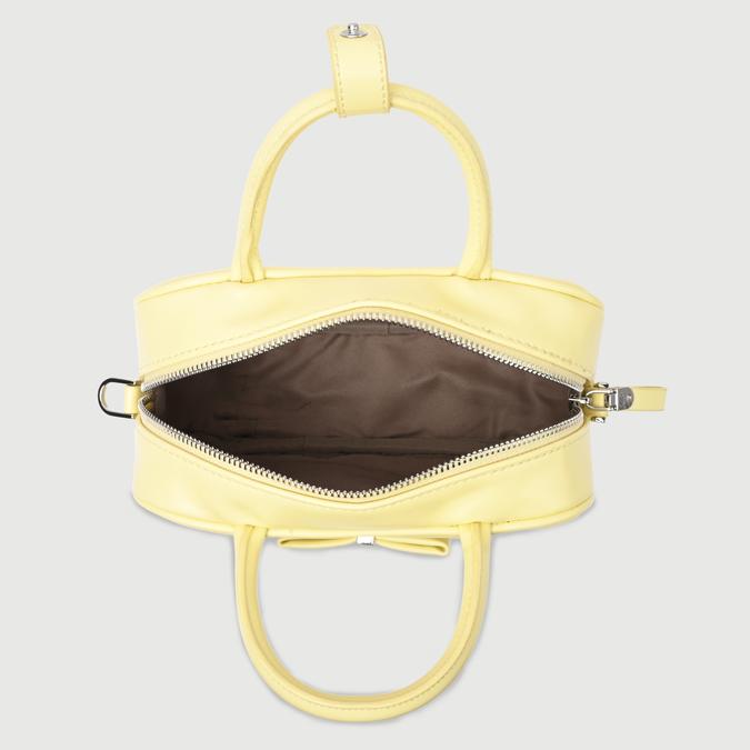 Haliey Women's Yellow Satchel image number 4