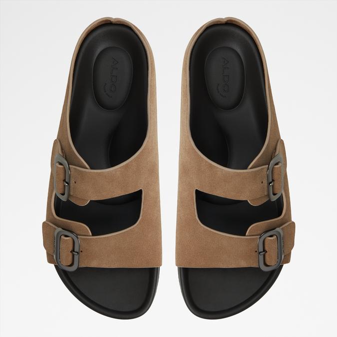 Kennebunka-In Men's Brown Strap Sandals