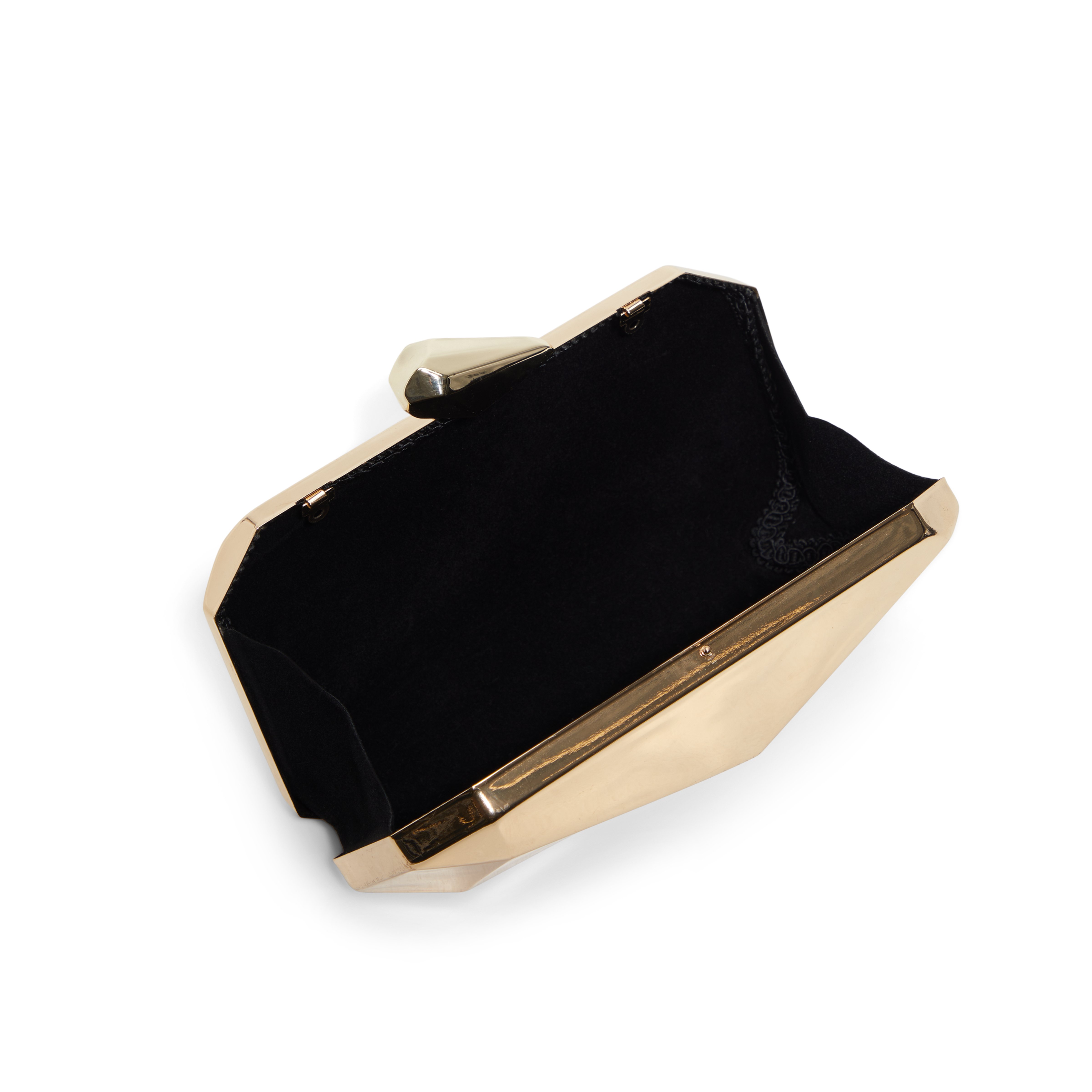 Diiana Women's Gold Clutch image number 2